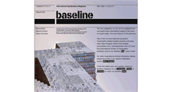 Desktop Screenshot of baselinemagazine.com